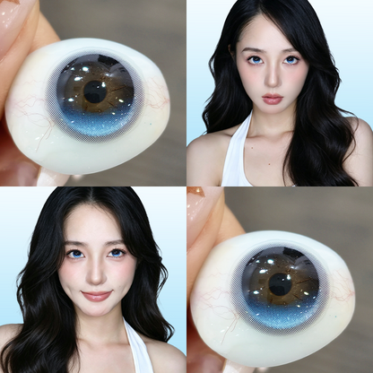 （One-day）Velvet Snow Blue DIA:14.5 GDIA:13.7