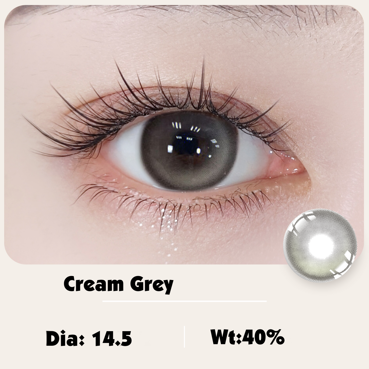 Black Eyes Black DIA:14.5 GDIA:13.9