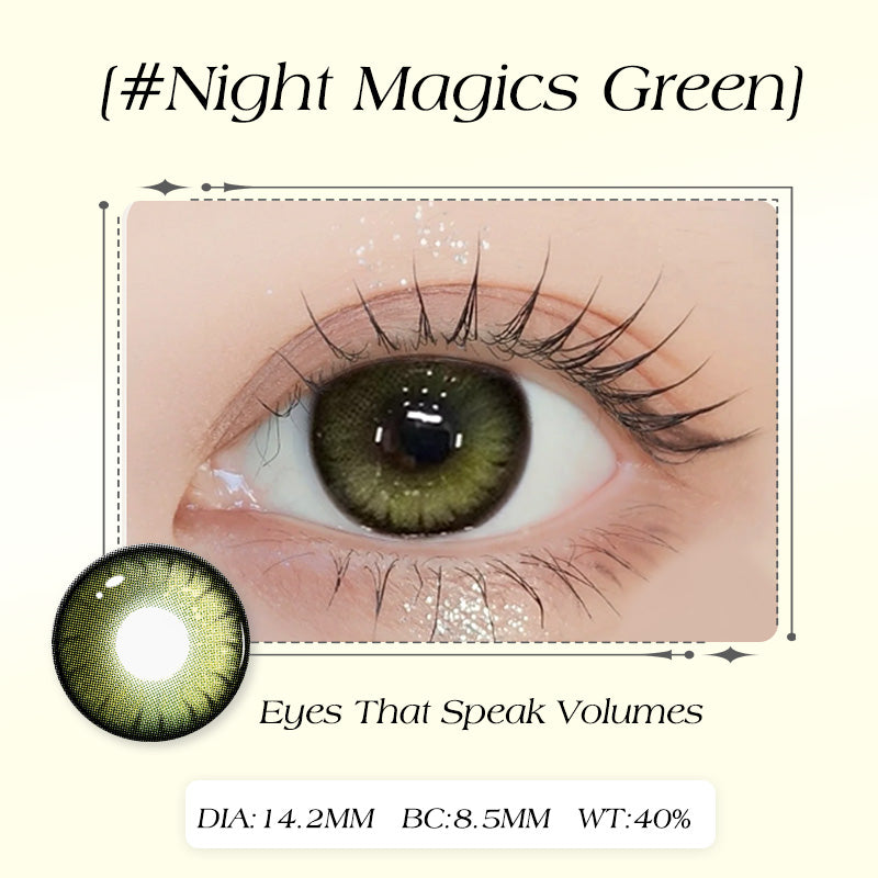 Night Magics Green  DIA:14.2 GDIA:13.6