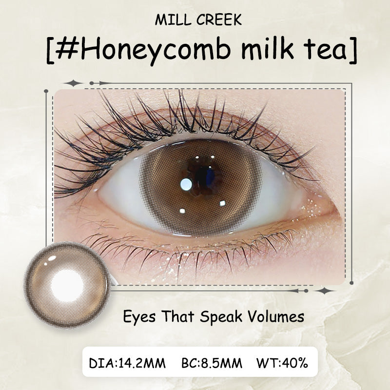 Honeycomb Milk Tea  DIA:14.2 GDIA:13.7
