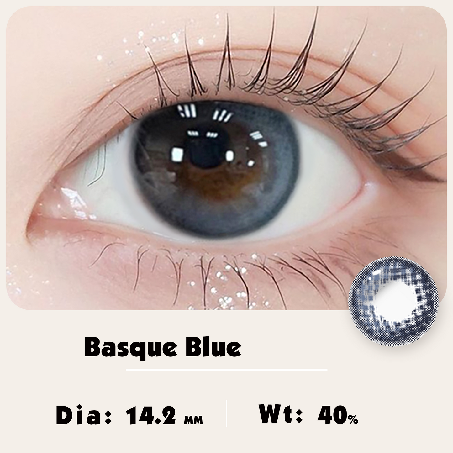 Basque Blue  DIA:14.2 GDIA:13.5