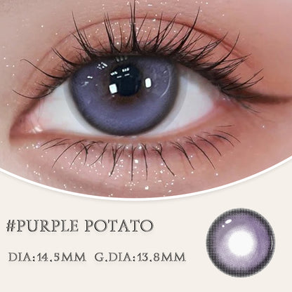 Purple Potato Blossom  DIA:14.5 GDIA:13.8